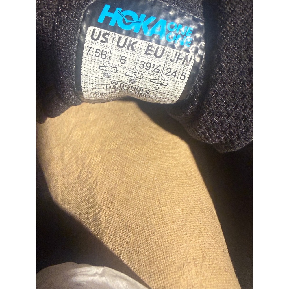Women's Sneakers Athletic Running Shoes Size 7.5 Hoka Bondi 9 - Picture 7 of 7